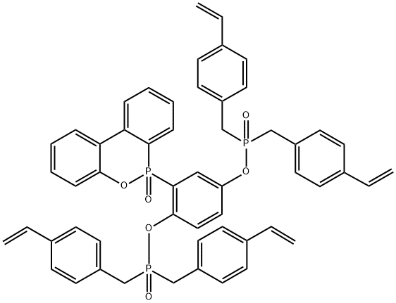 848035-49-4 2-(6-氧化基-6H-二苯并[C,E][1,2]氧杂磷菲-6-基)-1,4-苯叉基双[(4-乙烯基苯基)甲基]膦酸酯