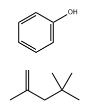 Phenol, reaction products with 2,2,4-trimethylpentene 结构式