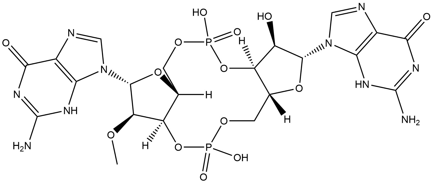 2'-O-Me-c-diGMP Structure