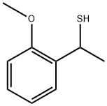 Benzenemethanethiol, 2-methoxy-α-methyl- Struktur