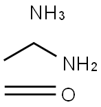 Formaldehyde, reaction products with ammonia and ethylamine Structure