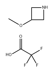 Azetidine, 3-methoxy-, 2,2,2-trifluoroacetate (1:1) Structure