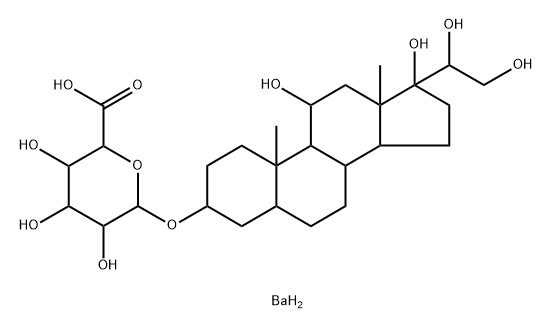 20beta-Cortol-3-glucuronide 结构式