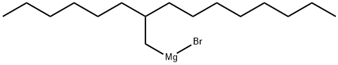 ブロモ(2-ヘキシルデシル)マグネシウム 化学構造式