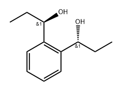 1,2-Benzenedimethanol,-alpha-,-alpha--diethyl-,(-alpha-R,-alpha-R)-rel-(9CI) Structure