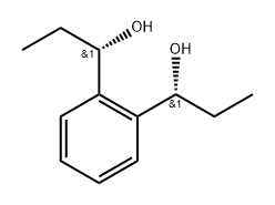 1,2-Benzenedimethanol,-alpha-,-alpha--diethyl-,(-alpha-R,-alpha-S)-rel-(9CI) 结构式