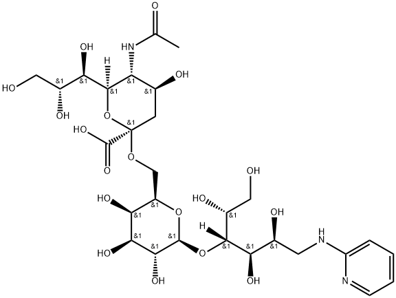 2-(N-6'-sialyllactityl)aminopyridine,85179-36-8,结构式