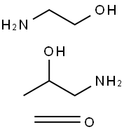 Formaldehyde, reaction products with ethanolamine and isopropanolamine 结构式