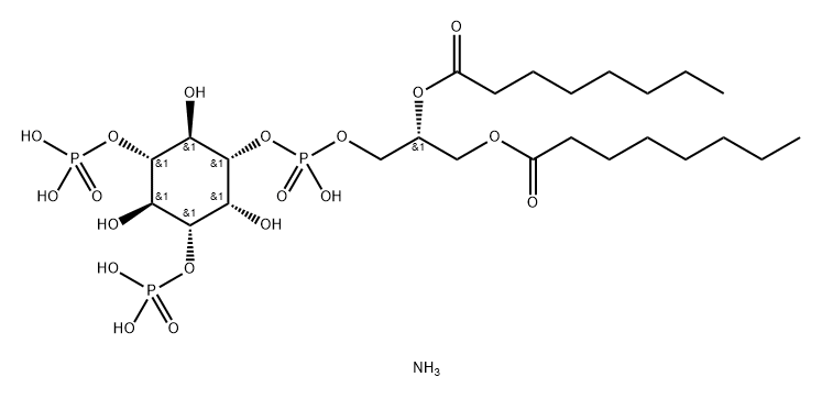 852043-36-8 1,2-DIOCTANOYL-SN-GLYCERO-3-PHOSPHO-(1'-MYO-INOSITOL-3',5'-BISPHOSPHATE) (AMMONIUM SALT);08:0 PI(3;5)P2