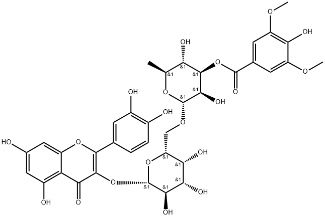 HETERONOSIDE 结构式