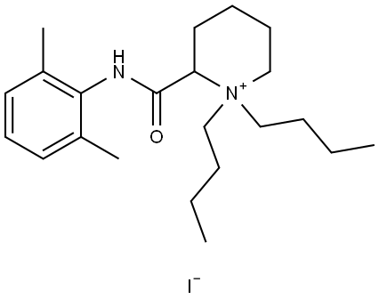 布比卡因杂质 结构式