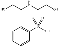 Benzenesulfonic acid, 4-C10-14-alkyl derivs., compds. with diethanolamine Structure