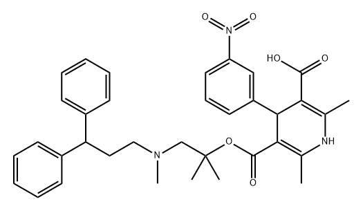 Lercanidipine Impurity K Struktur