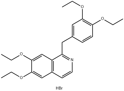 Ethaverine Hydrobromide Structure