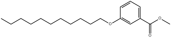 Methyl 3-n-undecyloxybenzoate Structure