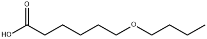 6-butoxyhexanoic acid Structure