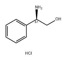 (R)-2-氨基-2-苯乙醇盐酸盐, 85711-12-2, 结构式