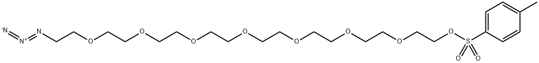 N3-PEG8-Tos Structure