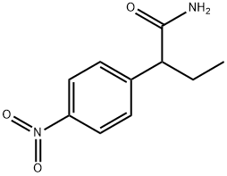 Benzeneacetamide, α-ethyl-4-nitro- Structure