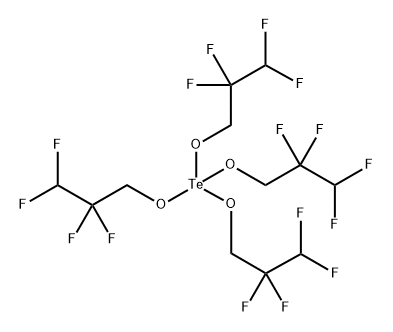 Tellurium, tetrakis(2,2,3,3-tetrafluoro-1-propanolato)-, (T-4)- (9CI)