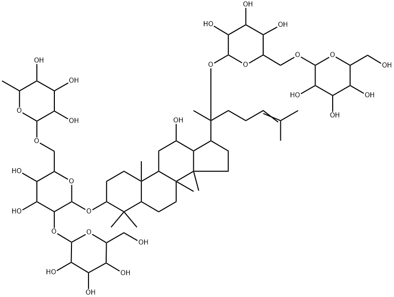 七叶胆苷 I, 85889-20-9, 结构式