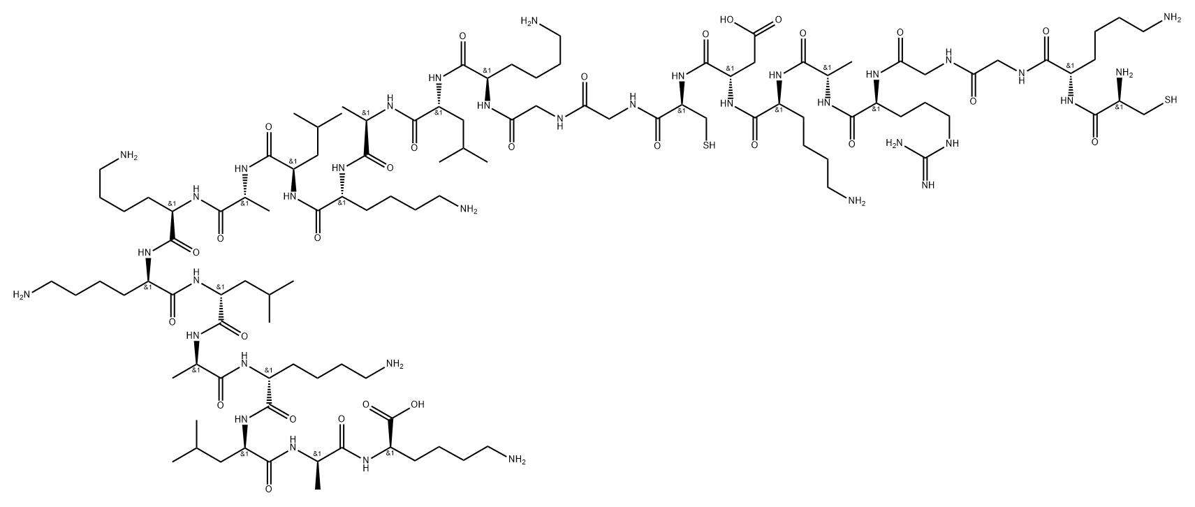 HKPao肽, 859216-15-2, 结构式