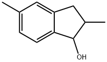2,5-dimethyl-2,3-dihydro-1H-inden-1-ol 结构式