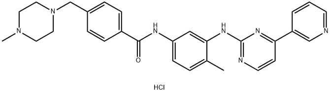 STI-571 hydrochloride Struktur