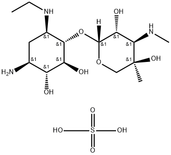 1-N-EthylgaraMine Sulfate Structure