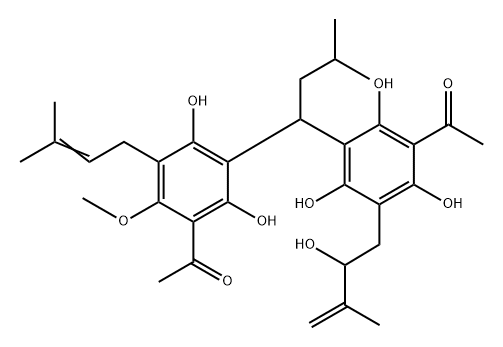 Acrovestenol 结构式
