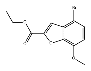 865261-70-7 ethyl 4-bromo-7-methoxybenzofuran-2-carboxylate