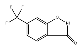 6-(trifluoromethyl)-2,3-dihydro-1,2-benzoxazol-3-one Structure