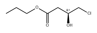 (S)-4-氯-3-羟基丁酸丙酯,86728-94-1,结构式