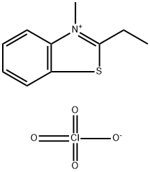2-乙基-3-甲基苯并[D]噻唑-3-鎓高氯酸盐, 86879-83-6, 结构式