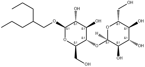 2-PROPYL-1-PENTYL MALTOPYRANOSIDE Struktur