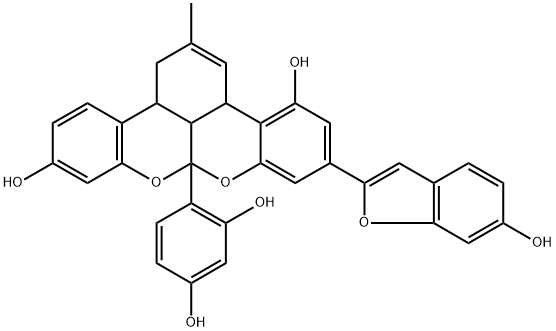 桑呋喃 G 结构式