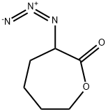 2-Oxepanone, 3-azido- Structure