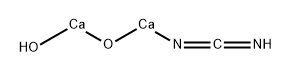 Calcium,  hydroxy(methanediiminato-N)--mu--oxodi-  (9CI) Struktur