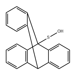 (9,10-dihydro-9,10-[1,2]benzenoanthracen-9-yl)sulfanol Structure