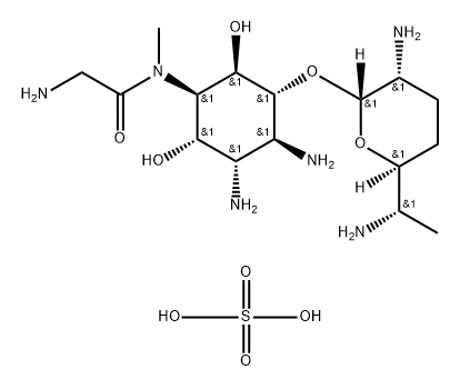 2-amino-3-O-demethyl-2-deoxyfortimicin A Struktur