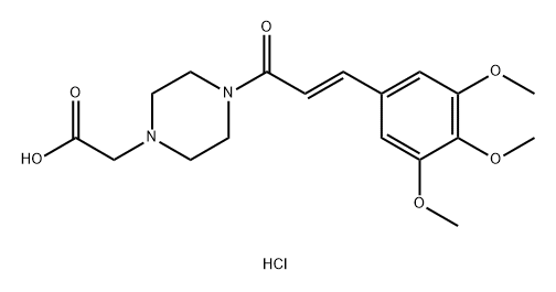 桂哌齐特杂质H,88133-87-3,结构式