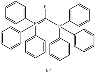 Phosphonium, [fluoro(triphenylphosphoranylidene)methyl]triphenyl-, bromide (1:1)