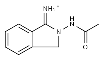 [2-(Acetylamino)-2,3-dihydro-1H-isoindol-1-ylidene]aminylium|