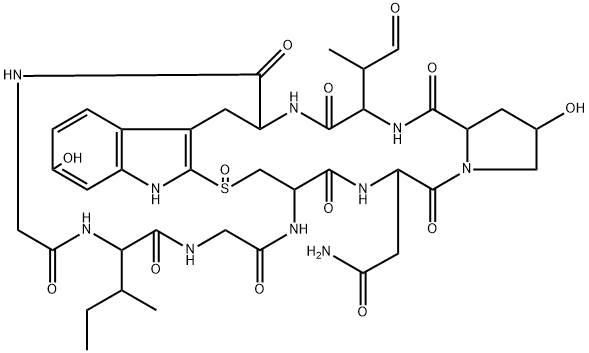 aldoamanitin Struktur