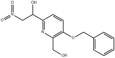 2,6-Pyridinedimethanol, α6-(nitromethyl)-3-(phenylmethoxy)- 结构式