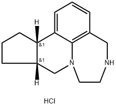 VABICASERIN HYDROCHLORIDE, 887258-94-8, 结构式