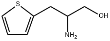 2-Thiophenepropanol, β-amino- Structure