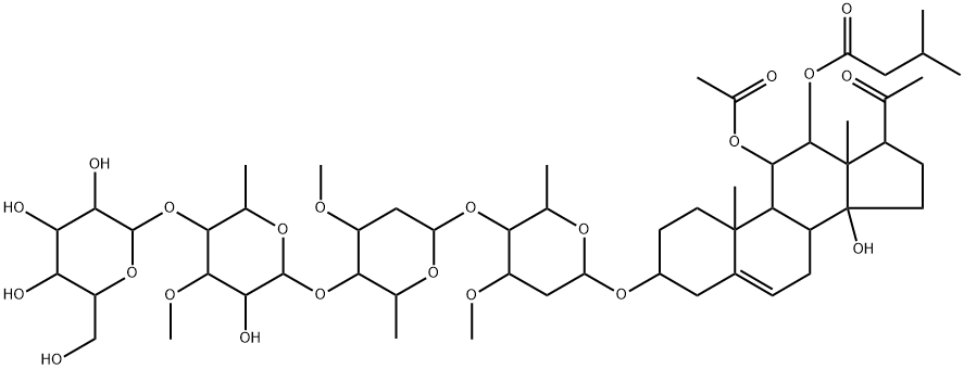 Dregeoside A11 化学構造式