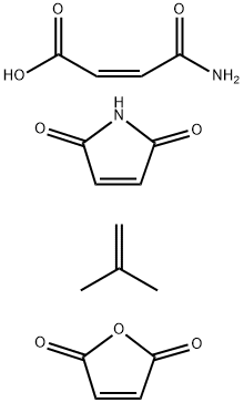 聚[(异丁烯-ALT-马来酰亚胺)-CO-(异丁烯-ALT-马来酸酐)], 89360-06-5, 结构式