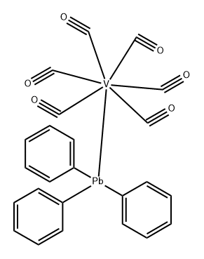 Vanadium, hexacarbonyl(triphenylplumbyl)-, (OCF-7-1-222222)-